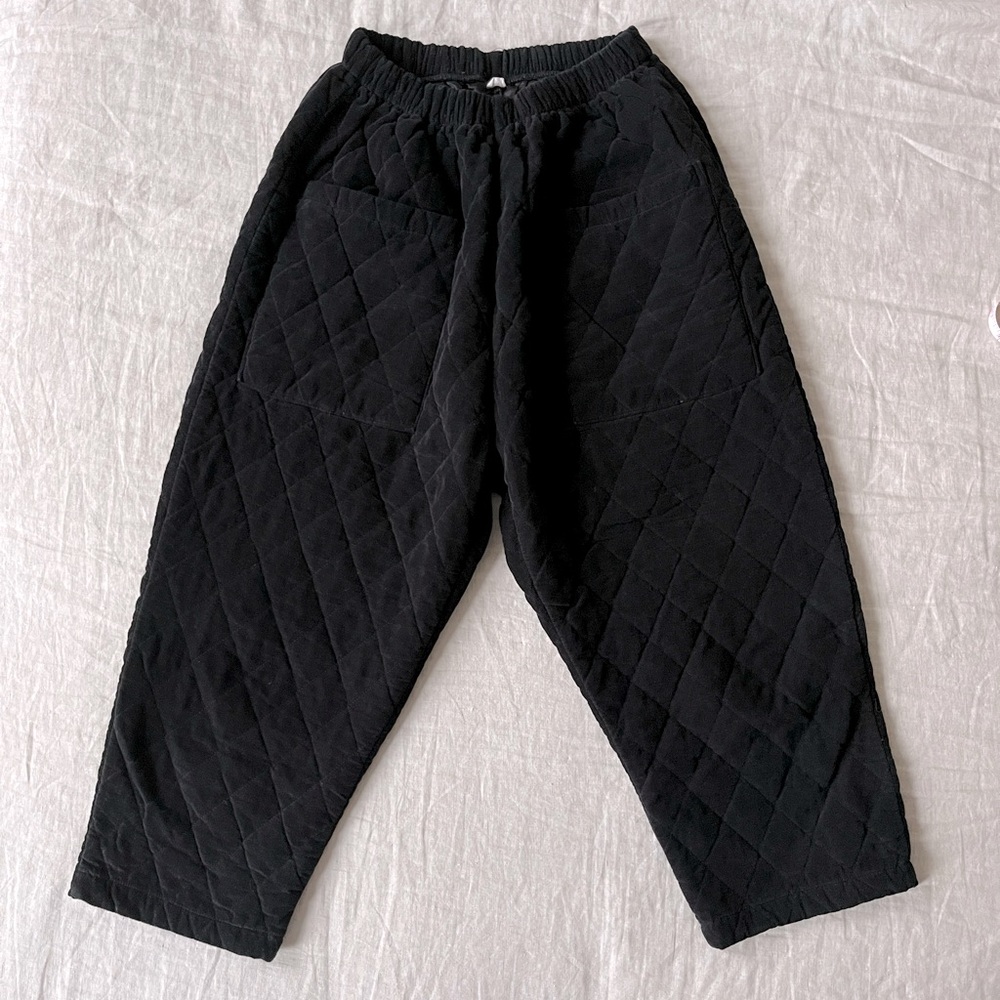 VTG Korean Quilted Corduroy Pants